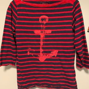 Hatley Anchor 3/4 Sleeves Top